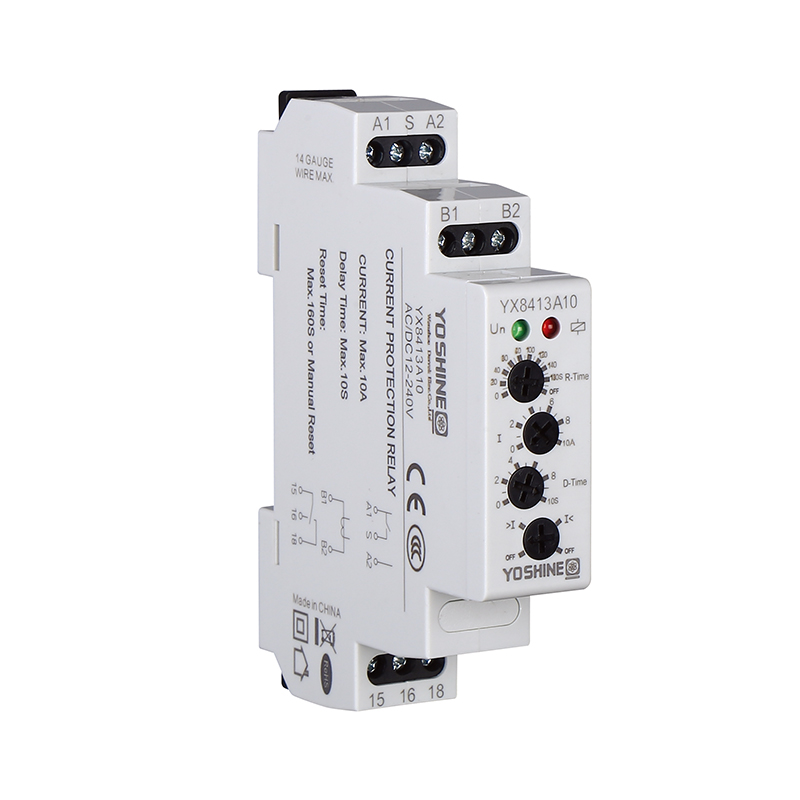 YX8413A Normally Closed Over-Current/Under-Current Monitoring Relay