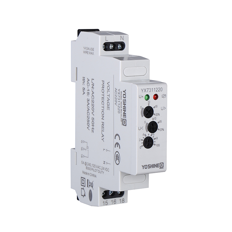 YX7311 Single-Phase Voltage Protection Delay Relay