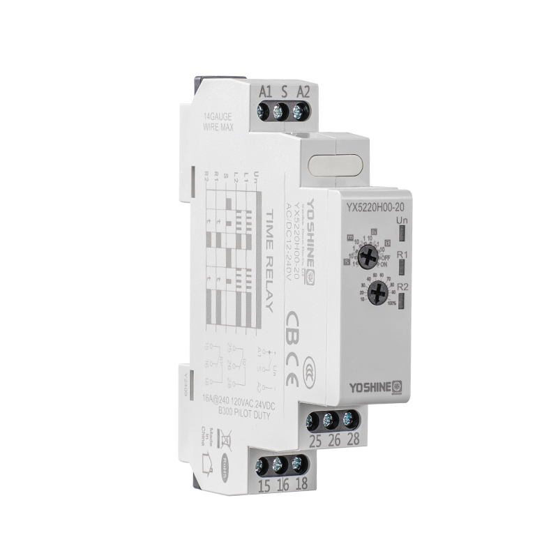 YX5220H00-20 Single Trigger Single Time On Delay Time Relay