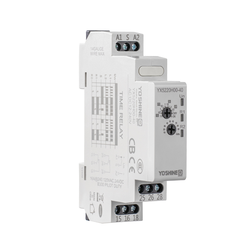 YX5220H00-40 Double Trigger Single Time Delay Time Relay