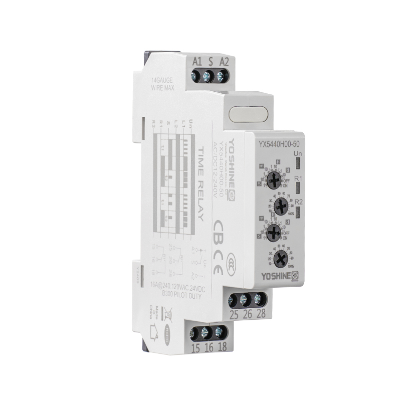 YX5440H00-50 Dual Trigger Dual Time On/Off Delay Time Relay