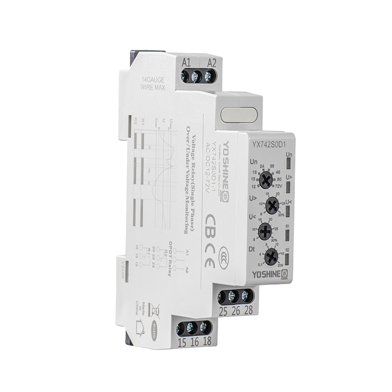 YX742S0D1 Single-Phase Automatic Reset Voltage Protection Relay