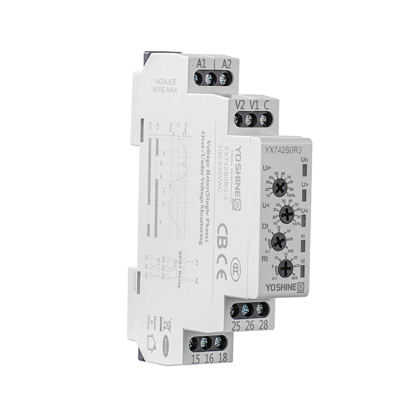 YX742S0R3 Single-Phase Voltage Fixed Protection Relay