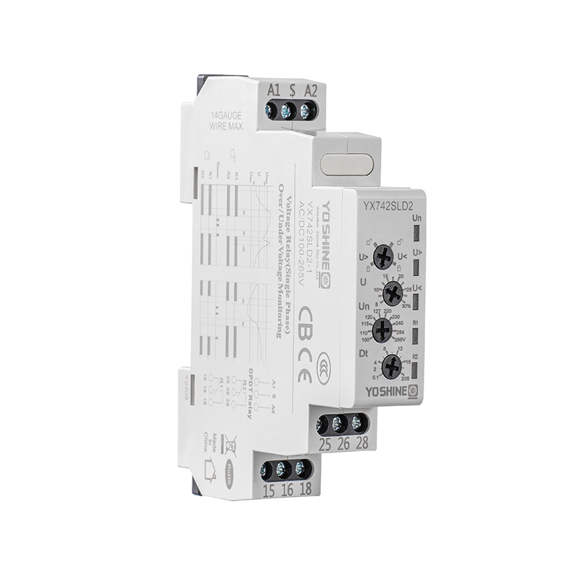 YX742SLD2 Single-Phase Automatic Reset Voltage Protection Relay