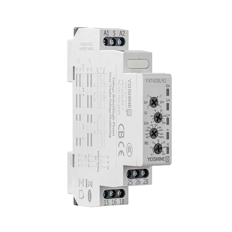 YX742SLR2 Single-Phase Automatic Reset Voltage Protection Relay